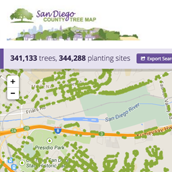San Diego Tree Map